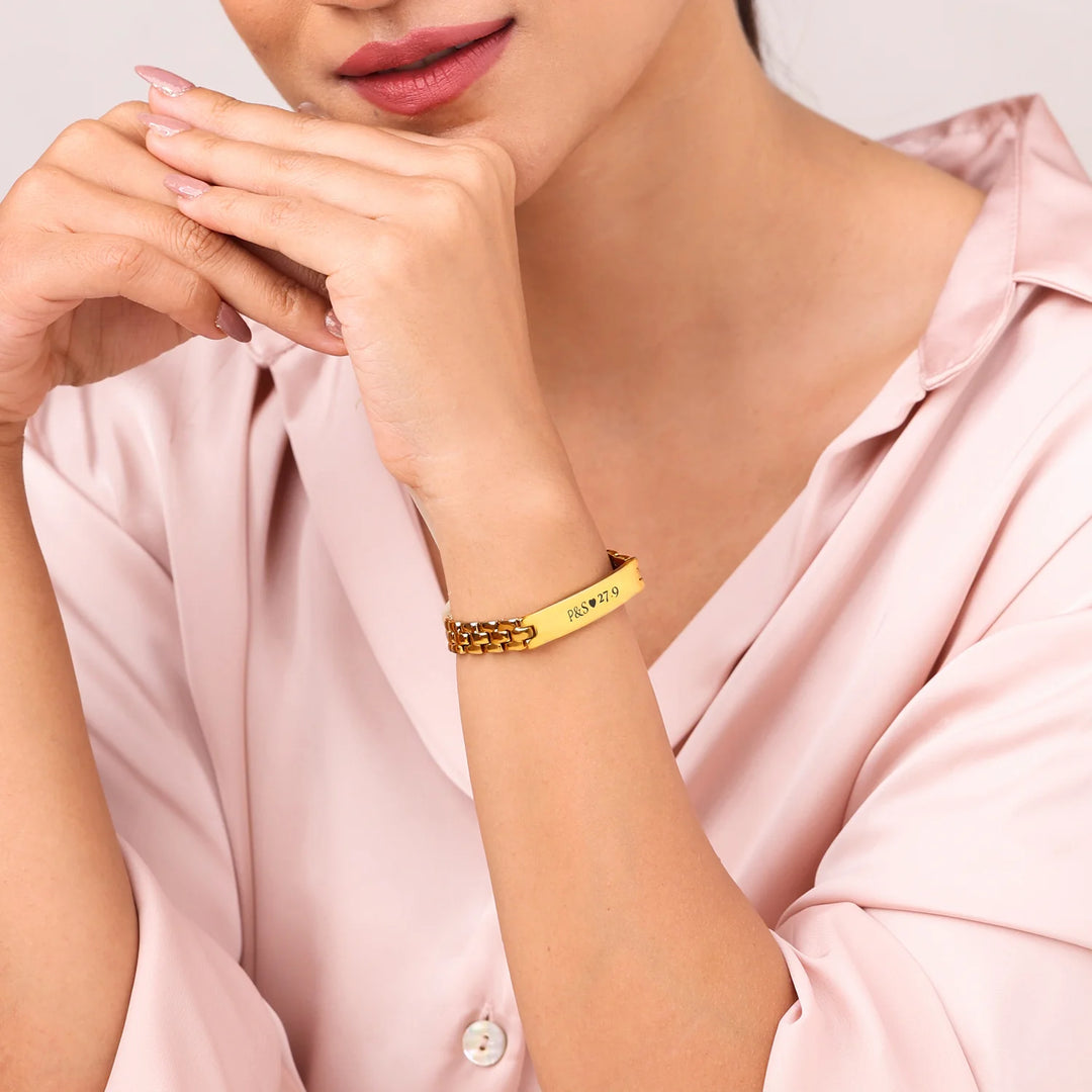 Golden Queens Bracelet For Women | Zestpics