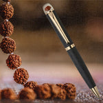 Customise Name on Rudraksha Pen - Spiritual & Personalized Writing