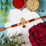 Designer Premium Metal Rakhi - Rakhi for Brother | Artisan Crafted Sacred Thread