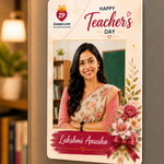 Personalised Teacher’s Day Photo Magnet | Custom Teacher Gift