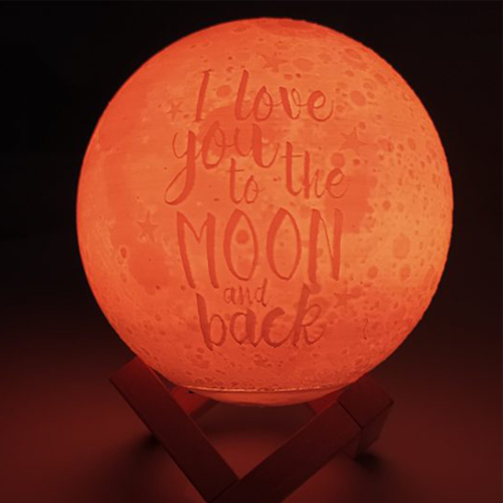 Moon Lamp, Photo Moon Lamp | Personalised Couple Moonlight Lamp - Zestpics