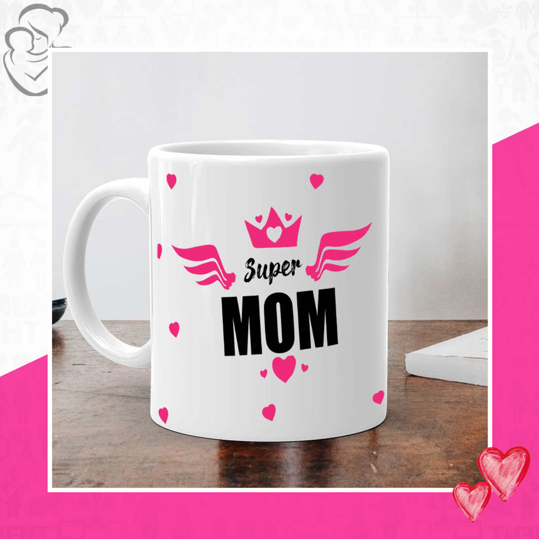 Birthday Gift for Mother | Birthday Gifts for Mom | Super Mom Mug