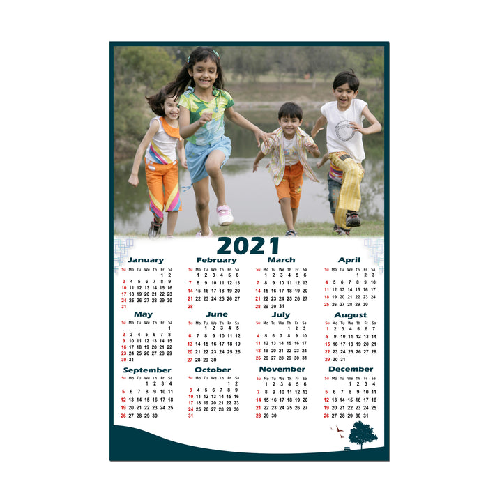 2021 Personalized yearly calendar, Custom calendars online, Photo calendars online in India