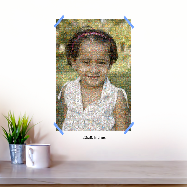 Mosaic Photo, Mosaic Photo Frame, Buy Personalized Mosaic Photo Frame Online in India