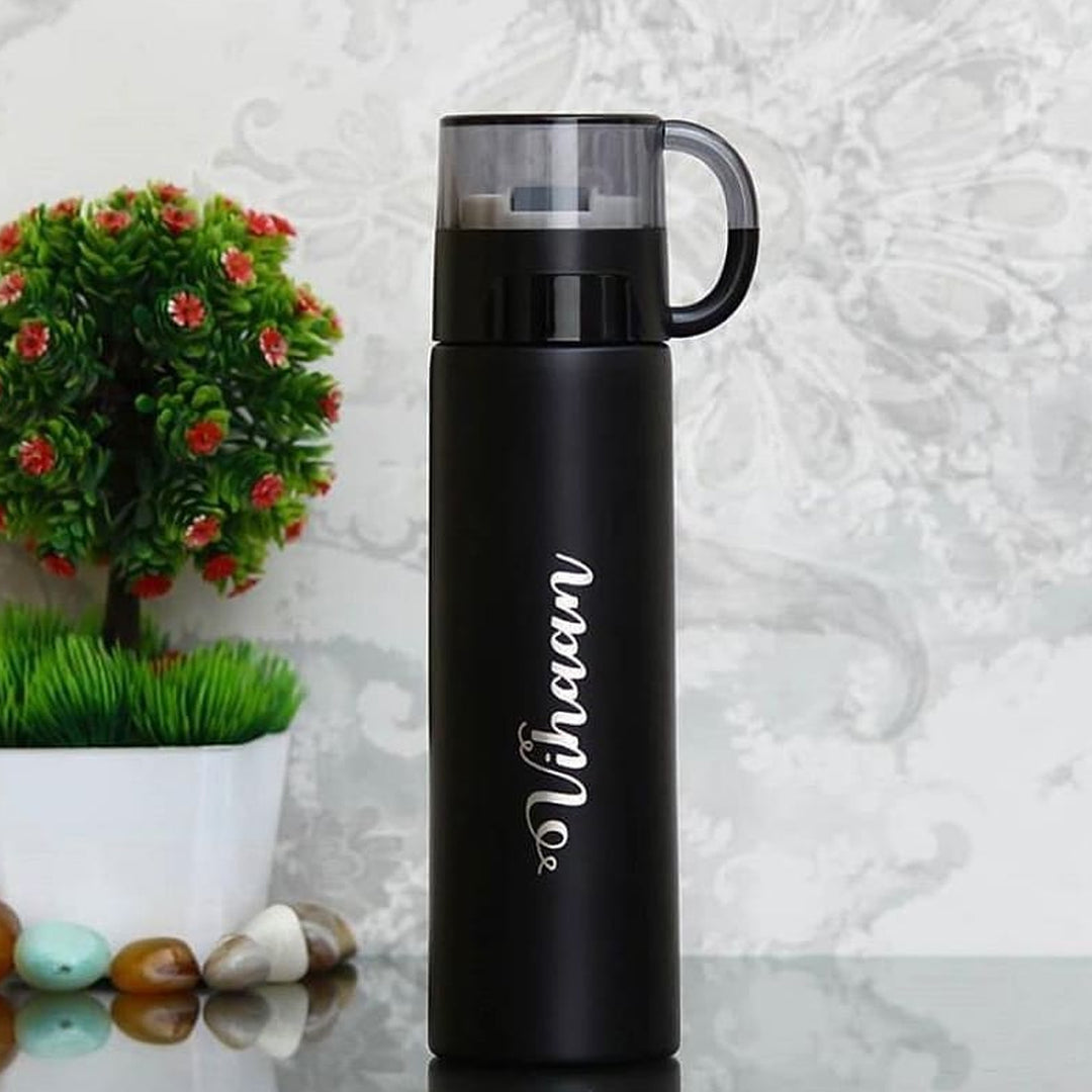Buy Personalised Water Bottles | Hot and Cold Flask online at Zestpics