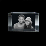 5x5x8 Rectangle 3D Crystal