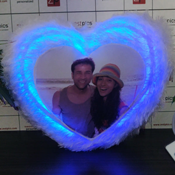 Buy Send Personalized Photo Led Cushions online India Zestpics