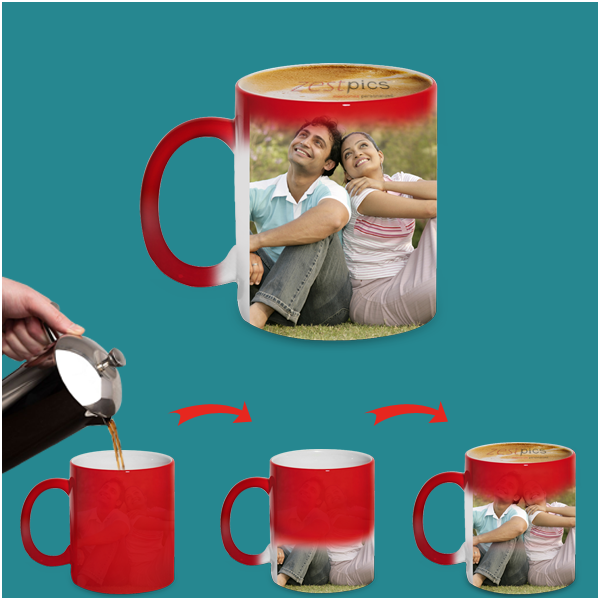 Magic Mug, Color Changing Mug, Custom Magic Mug, Photo Magic Mug