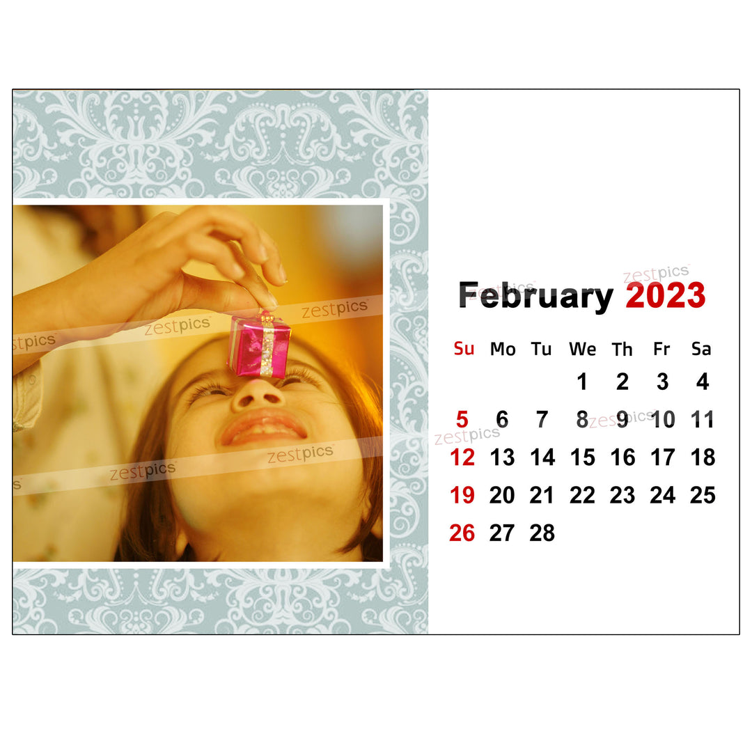 Buy/ Send Personalised Photo Calendars 2023 Online & Custom Calendar | Zestpics