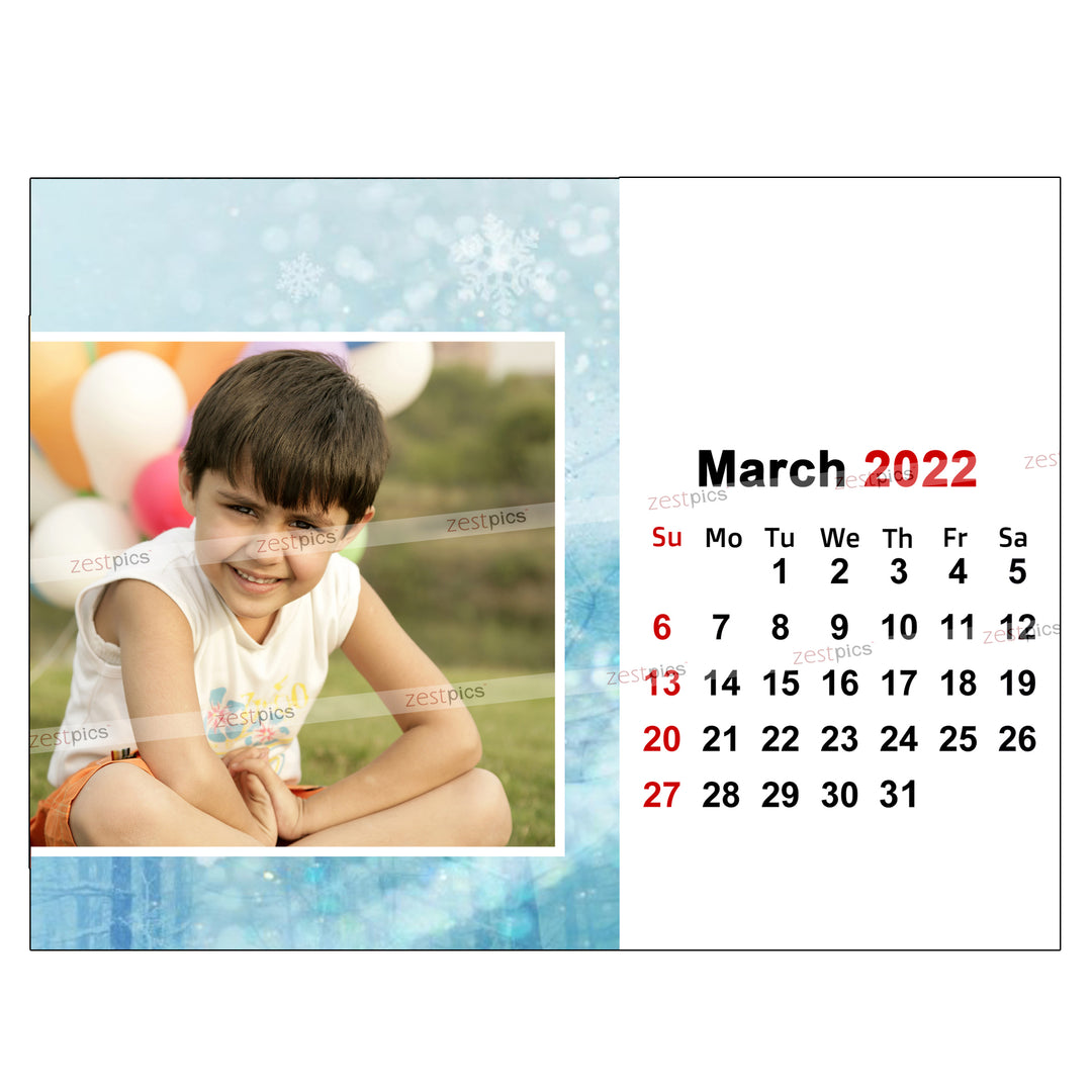 Buy/ Send Personalised Photo Calendars 2022 Online & Custom Calendar | Zestpics