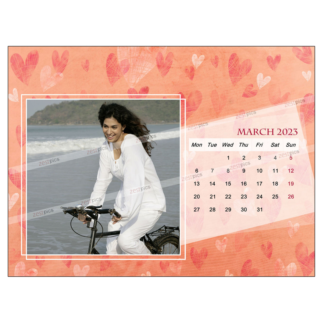 2023 Picture Calendar - Personalized Photo Calendar Printing Online | Zestpics