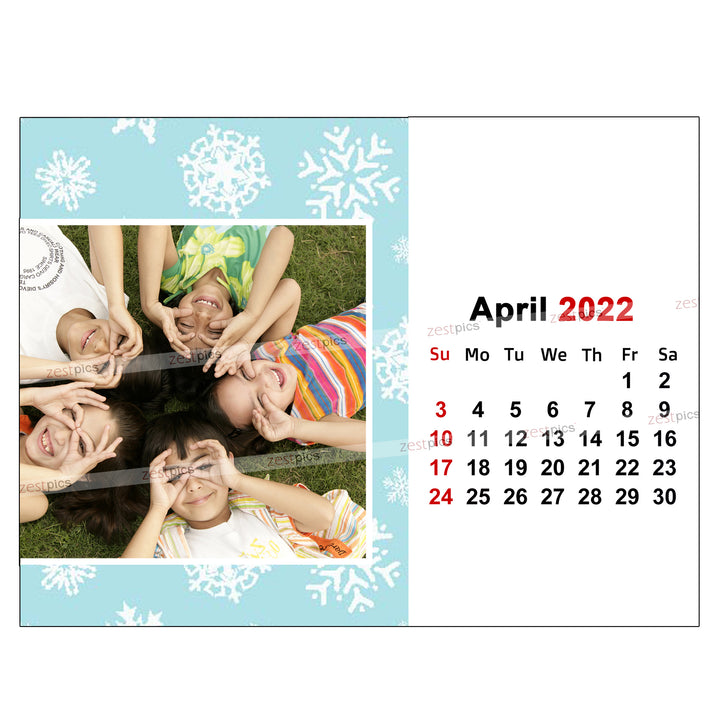 Buy/ Send Personalised Photo Calendars 2022 Online & Custom Calendar | Zestpics