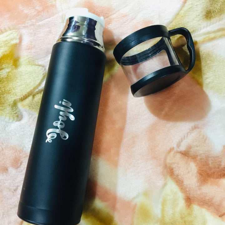Buy Personalised Water Bottles | Hot and Cold Flask online at Zestpics