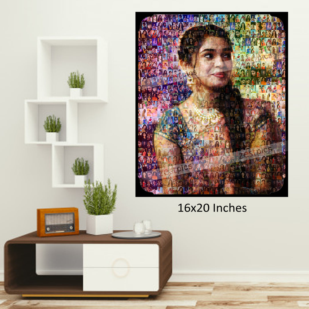 Photo Mosaic, Mosaic Photo Frame, Buy Personalized Mosaic Photo Frame Online in India