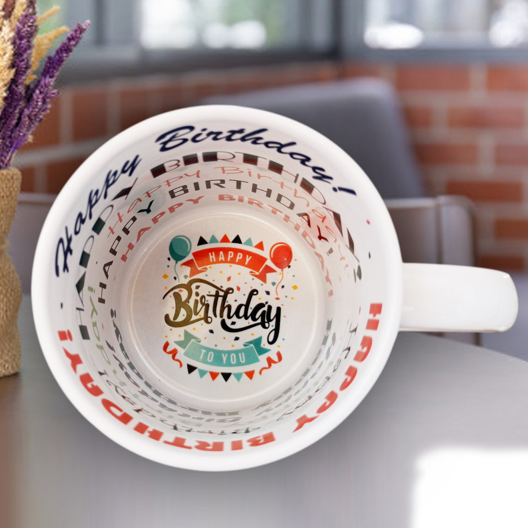 Happy Birthday Motto Mug | Birthday Mugs with Photos | Zestpics