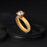 Name Engraved Ladies Ring