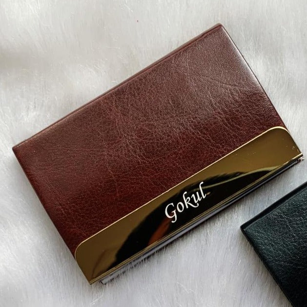Buy Visiting Card Holder, Custom Card Holder Online in India |Zestpics