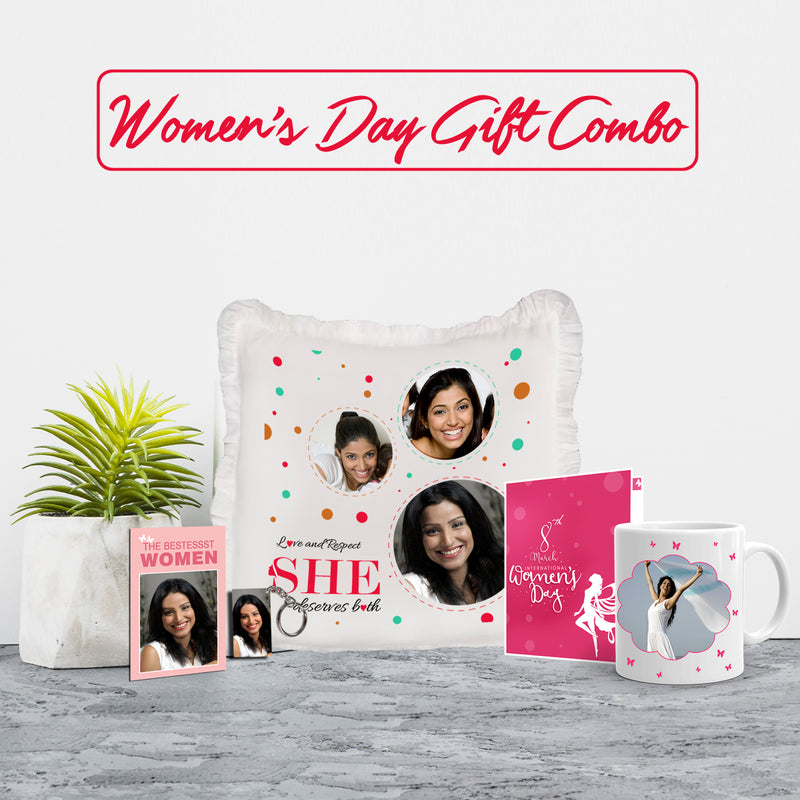 Buy & Send International Women's Day Gifts Online to India at Zestpics