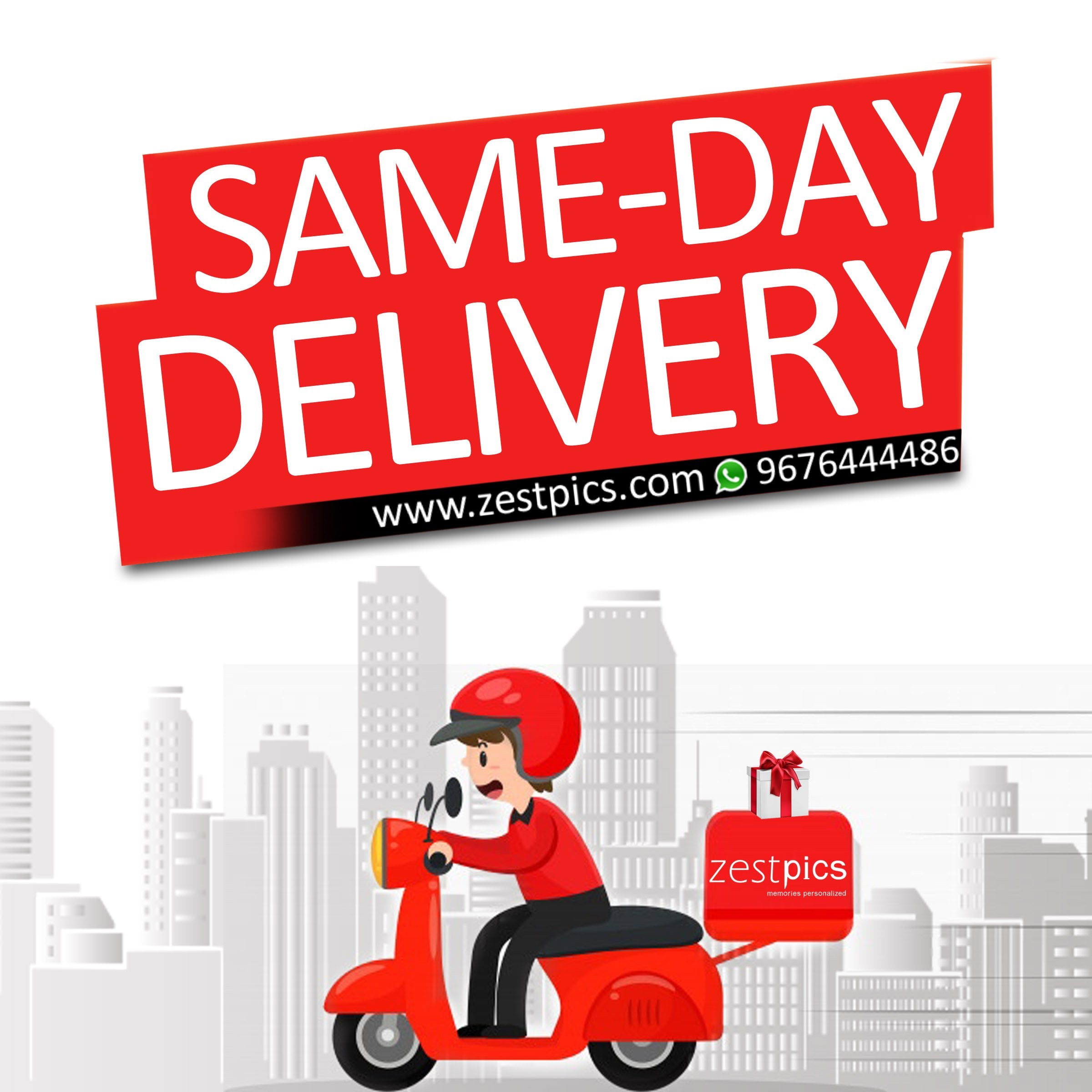 Same Day Delivery of Gifts in Hyderabad, Secunderabad | Zestpics