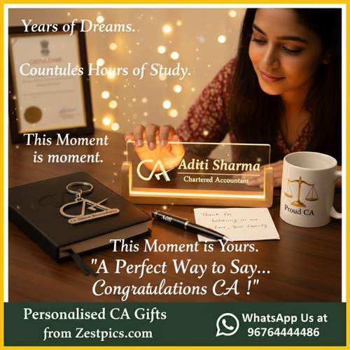 Gifts for CA | Best Gifts for Chartered Accountants - Celebrate Their Success