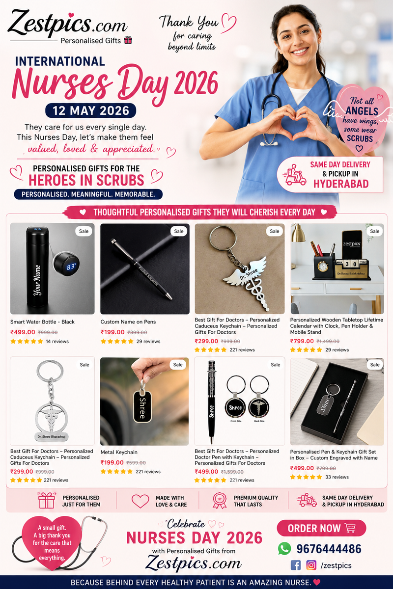 International Nurses Day Gifts – Personalized Gifts for Nurses | Zestpics