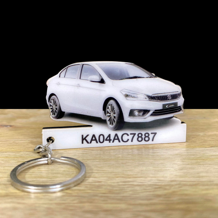 Keychains for Cars, Number Plate Design for Car, Car Keychain | Zestpics