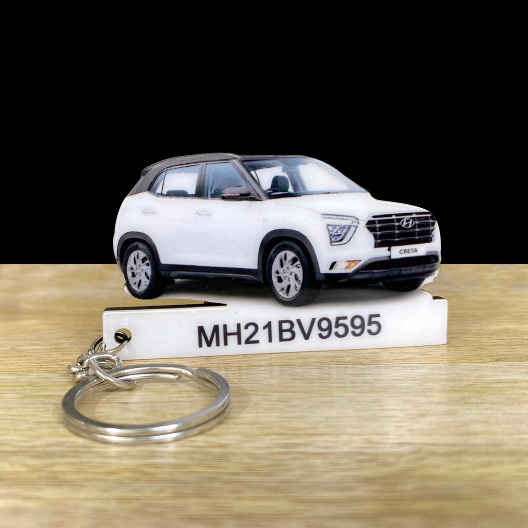 Keychains for Cars, Number Plate Design for Car, Car Keychain | Zestpics