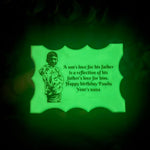 5x7 Curve Radium Engraving