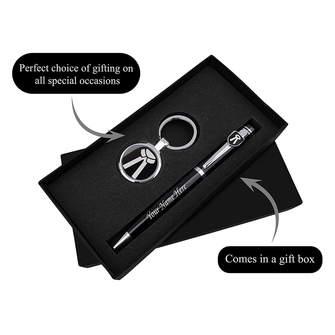 Gift For Advocate – Personalized Advocate Pen with Keychain – Gift for Advocates