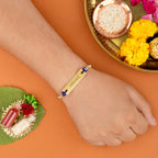  Celebrate Raksha Bandhan with a personalized Evil Eye Rakhi for protection and good luck.