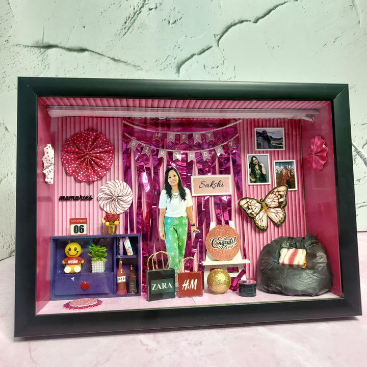 Custom birthday gift box for wife | Zestpics

