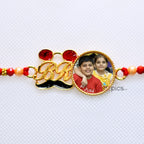 Emotional photo rakhi gift for brother from Zestpics

