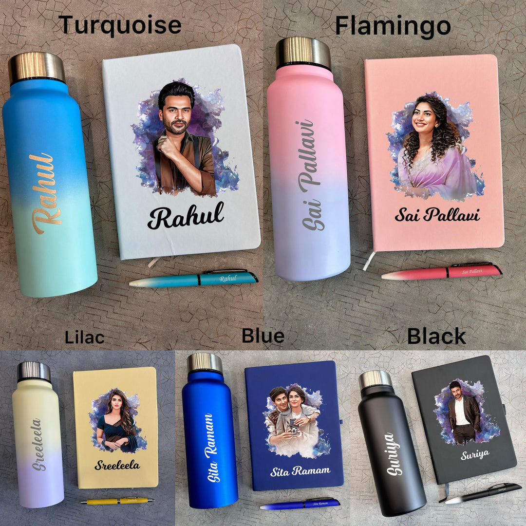 Colour Variants – Turquoise, Flamingo, Lilac, Black & Blue | Zestpics
