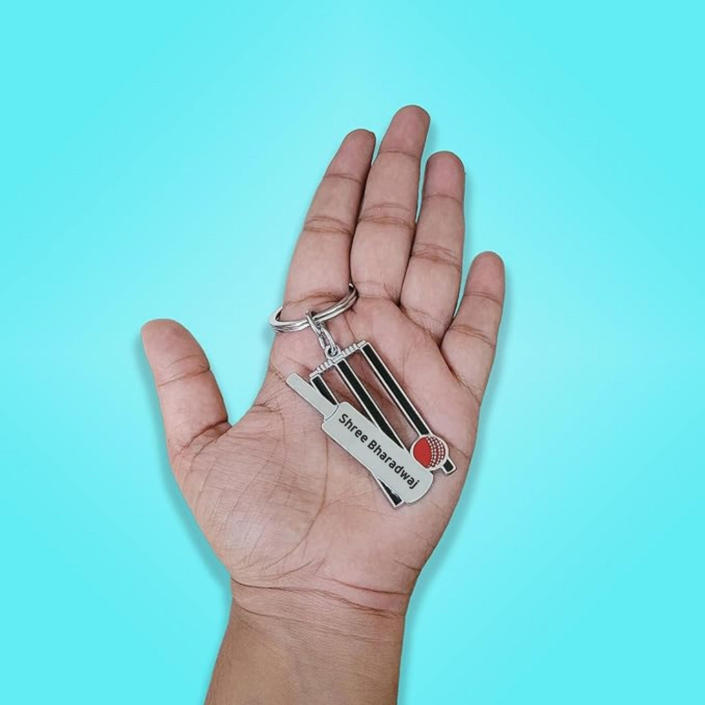 Cricket Fan Keychain | Zestpics