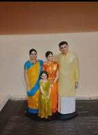 Personalised 3D Miniature from Photo | Custom Couple, Family & Face Figurines | Zestpics
