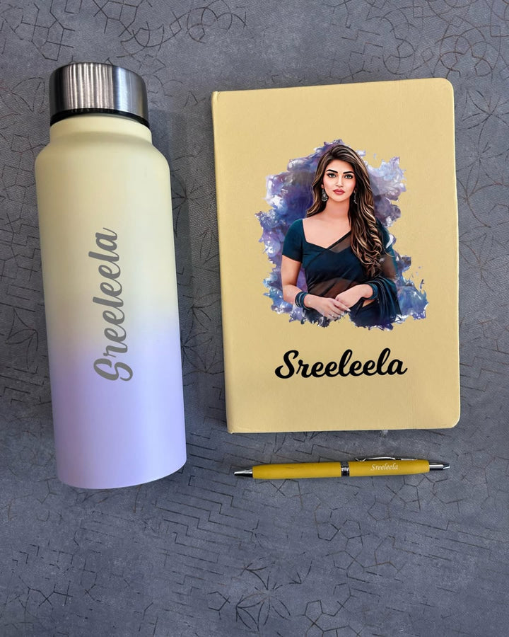 Engraved Gift Pen and Bottle Combo | Zestpics
