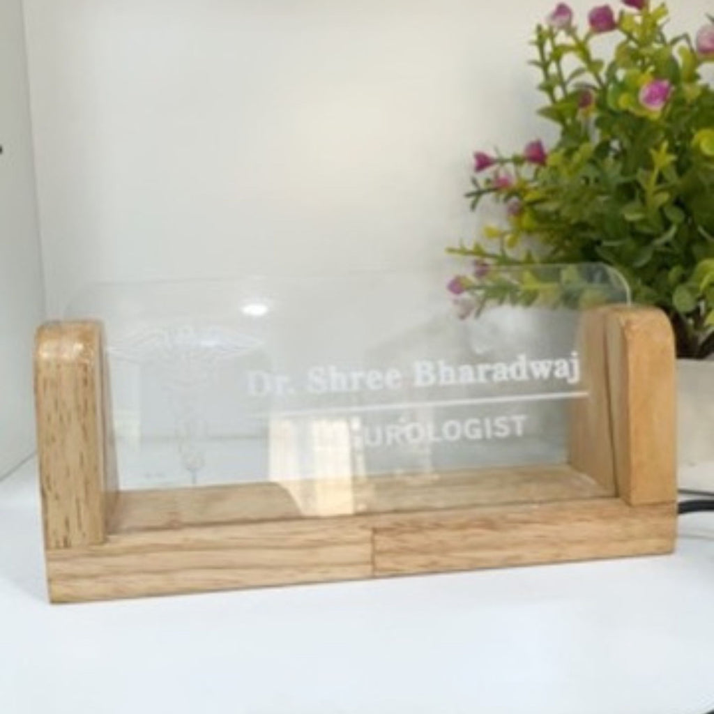 Doctor Desk Plate | Zestpics