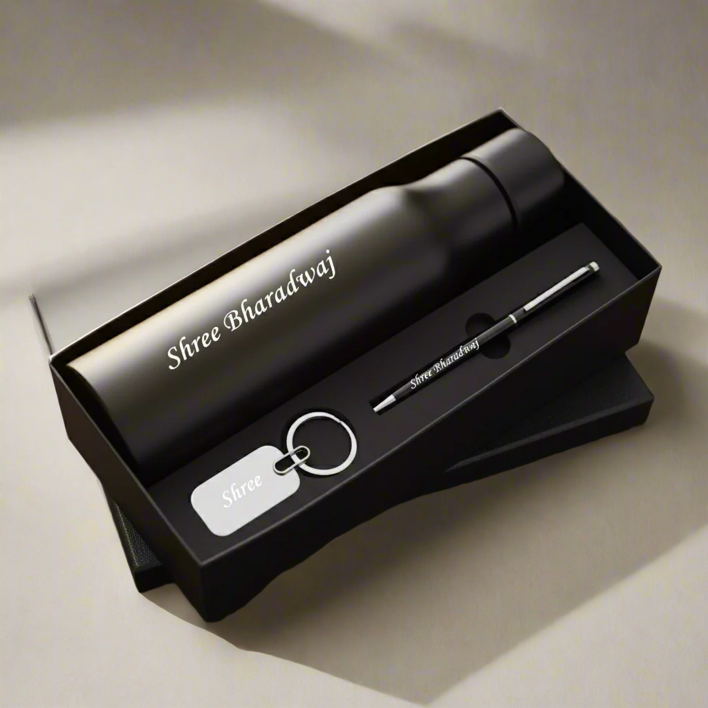 personalised pen keychain bottle gift | Zestpics