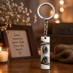 Laser Engraved Eye Keychain | Zestpics