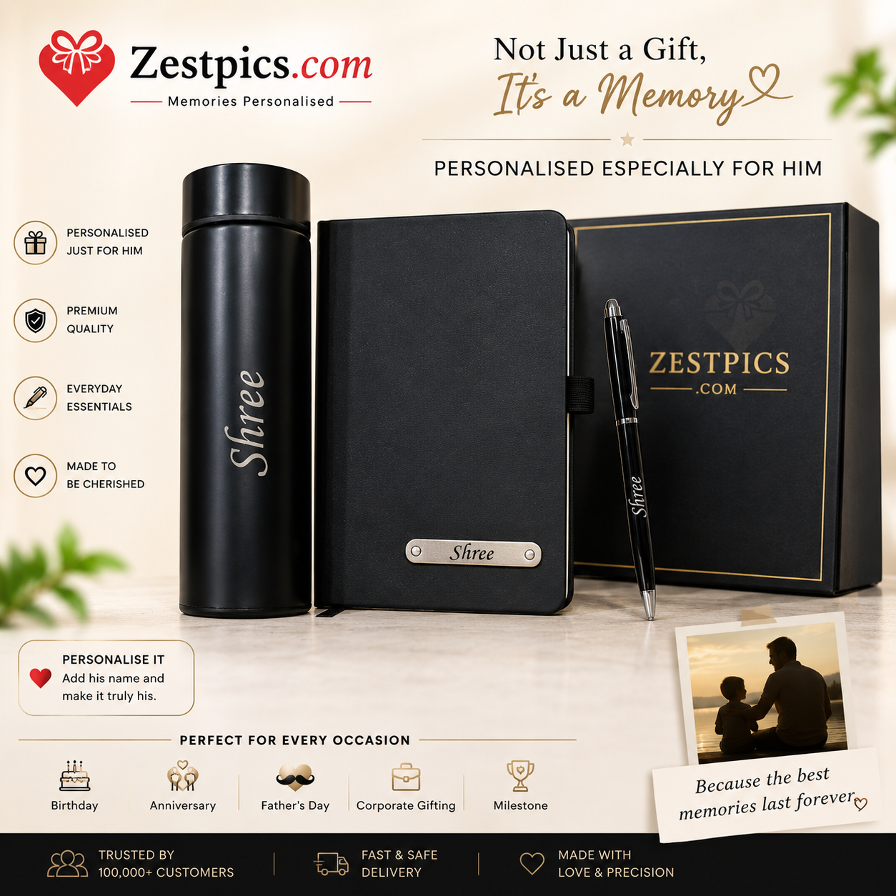 Father's Day Gift Combo | Zestpics