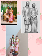 Personalised 3D Miniature from Photo | Custom Couple, Family & Face Figurines | Zestpics