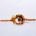 Personalized Human Gadha Rakhi for Brother on Raksha Bandhan | Zestpics

