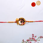 Custom Strength Protection Rakhi with Human Gadha symbol for Siblings | Zestpics

