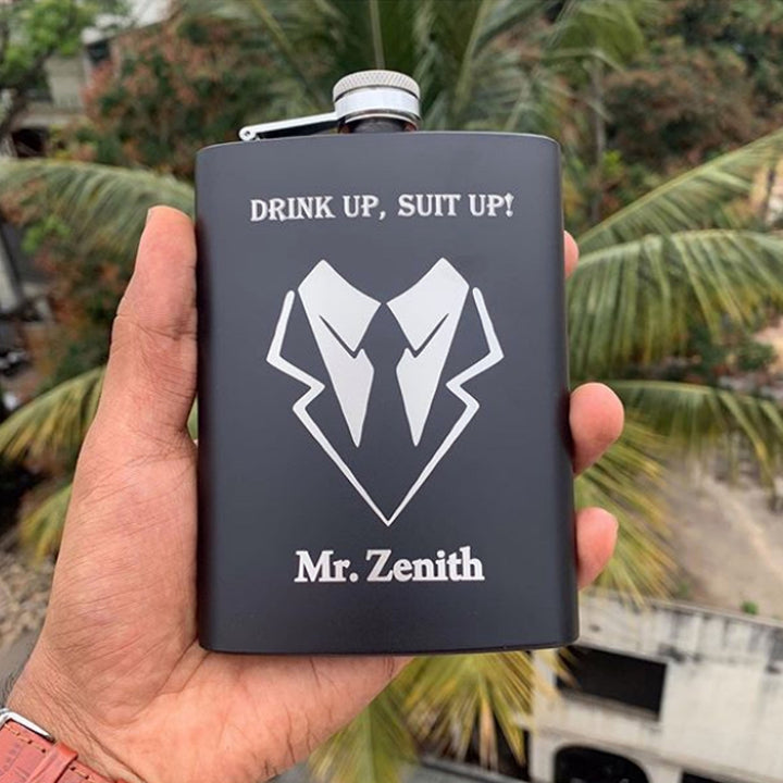 Hip Flask, Whiskey Flask,  Alcohol Flasks, Personalised Hip Flask | Zestpics