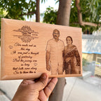 Silver Jubilee Custom Photo Frame with Names | Zestpics

