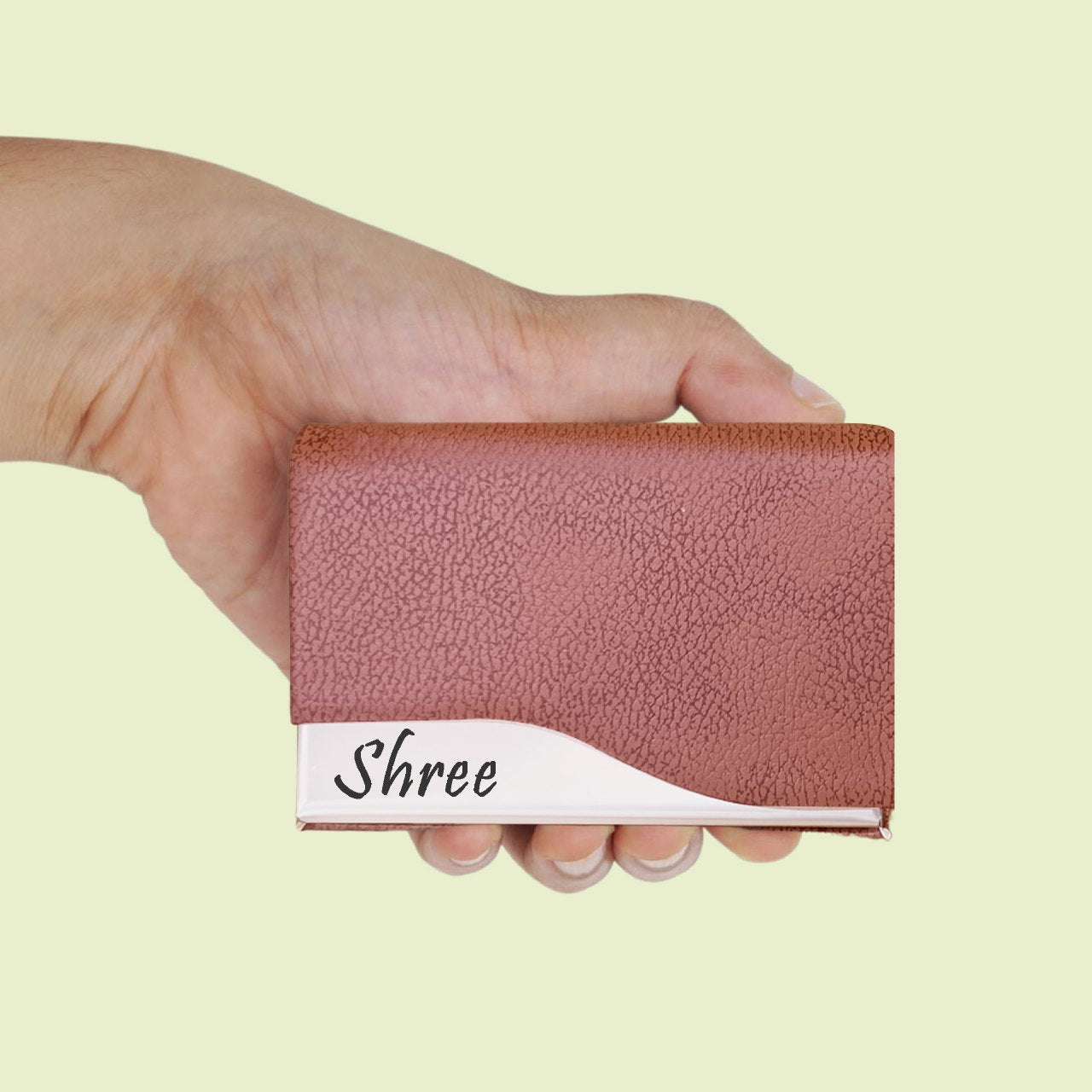 Ostrich Leather Business Card Holder Wallet for Sale Online