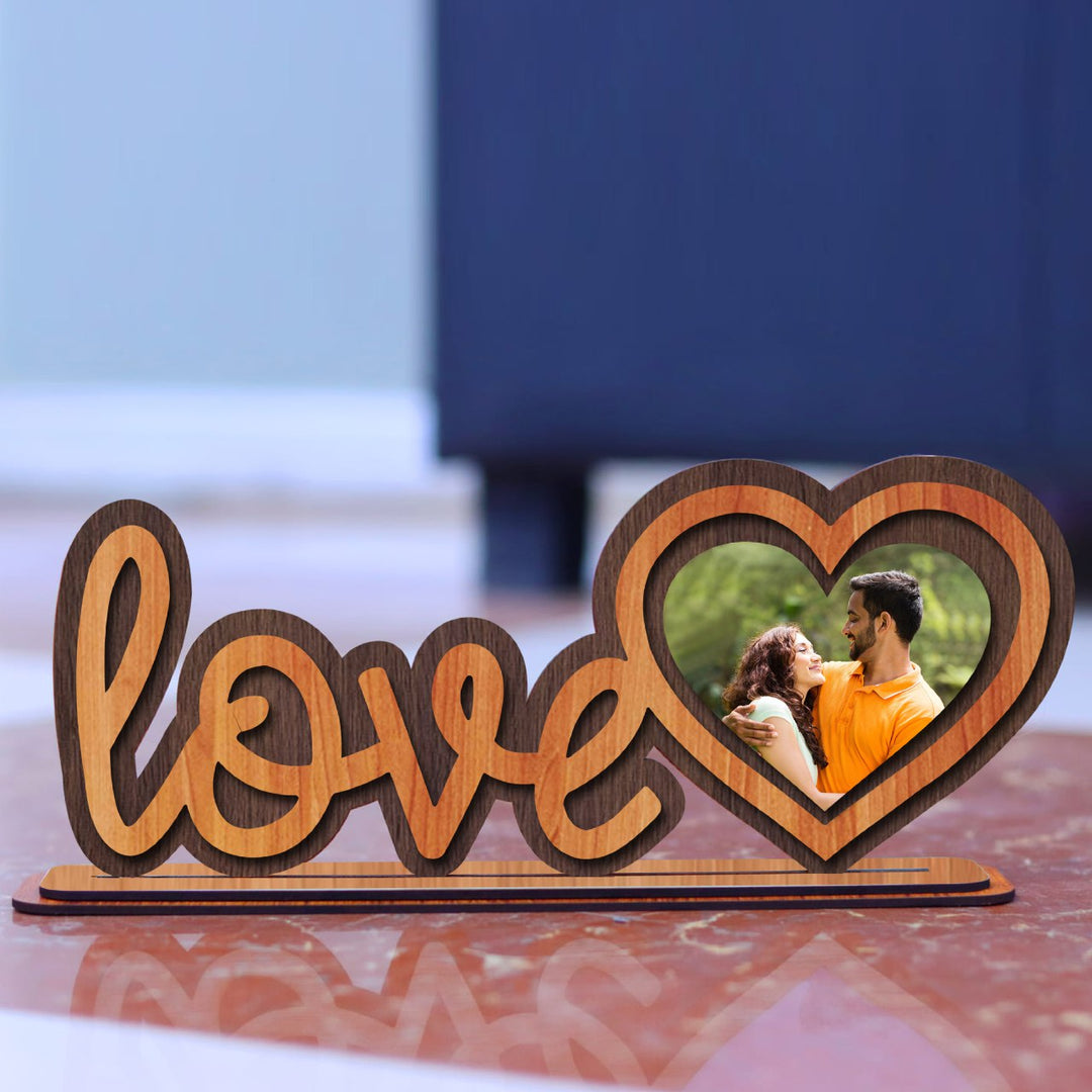 ✨ Cherish Your Memories: Personalized Love Photo Frame | Romantic Gifts | Zestpics