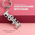 Heart-Shaped Keychain for Valentine's Day | Zestpics