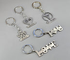 Personalized "I Love You" Keychain - Perfect for Valentine's Day/Anniversary