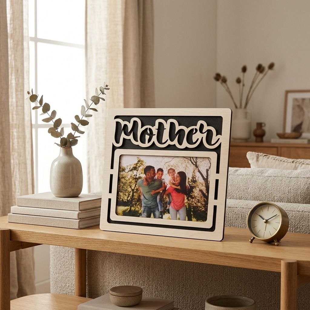 Personalized Mother family photo frame for home décor | Zestpics
